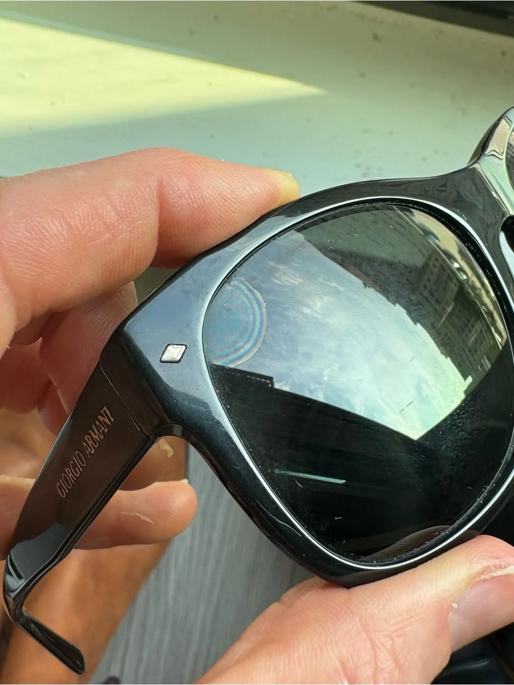 Giorgio Armani wayfarer sunglasses